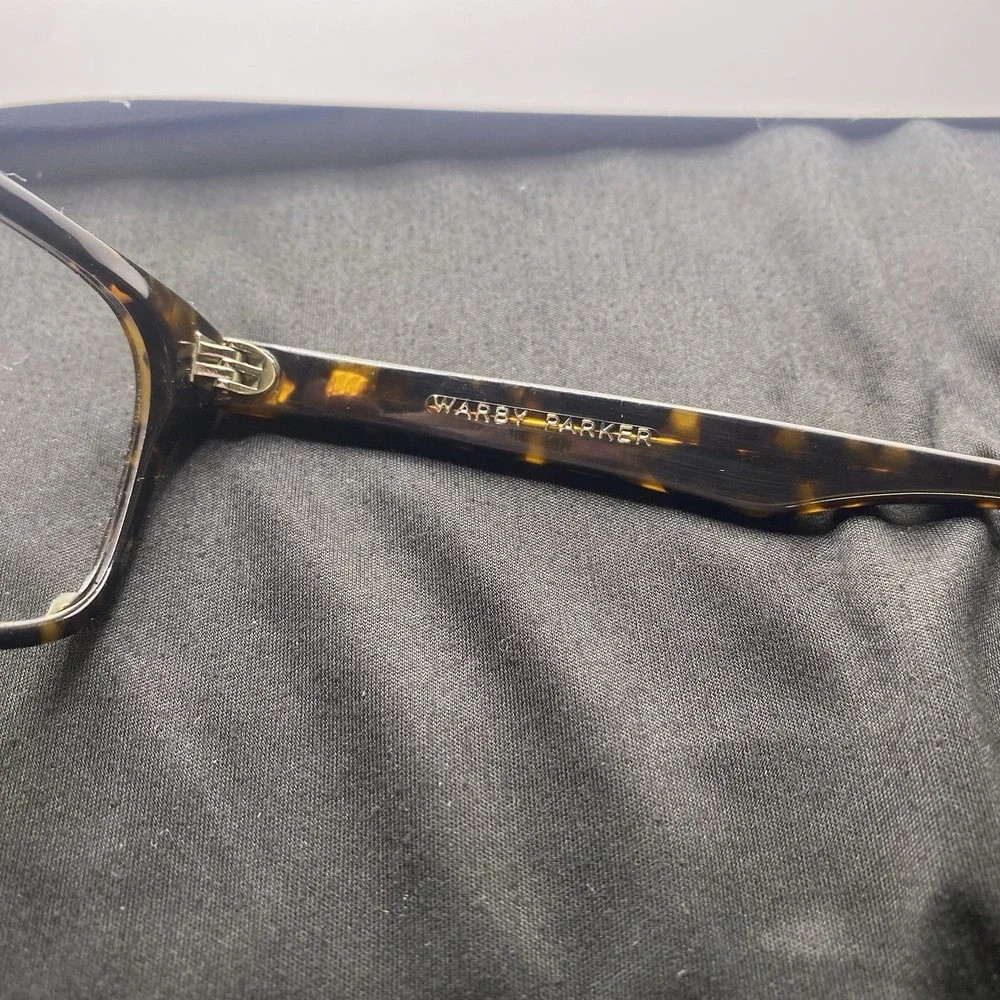 Warby Parker Eyeglasses FRAME ONLY Cass 200 53-19-145 Dark Tortoise 842